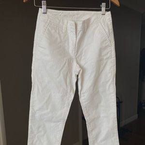 White Capri jeans - XS